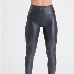 Faux Leather Croc leggings